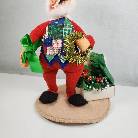 Annalee Doll 1997 Trim Time Santa 9"  Christmas Holiday Decoration - Picture 3 of 16